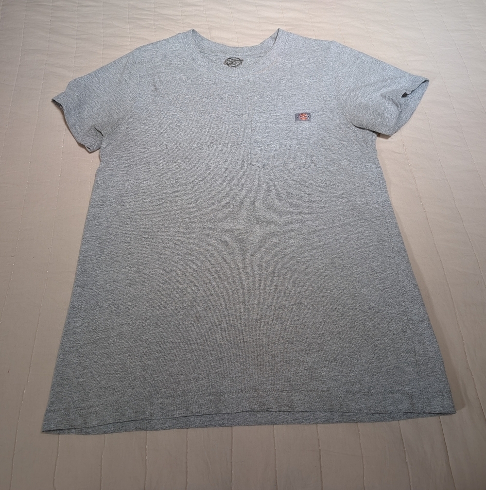 SALE -- Dickies Grey Pocket Tee, Size Medium - Picture 5 of 5